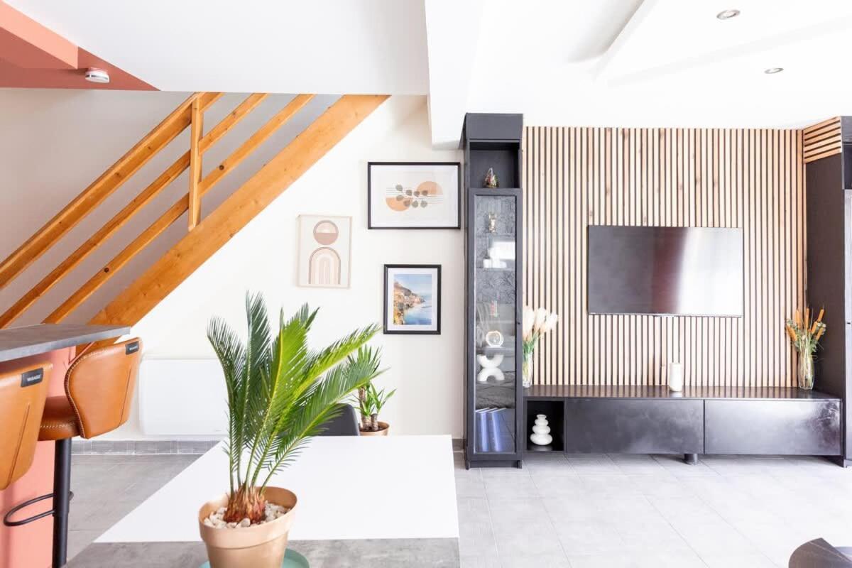 Loft Moderne Et Cosy Proche Des Villes Et Plages Demouville ภายนอก รูปภาพ